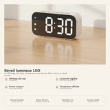 Réveil lumineux LED