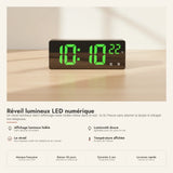 Réveil numérique LED
