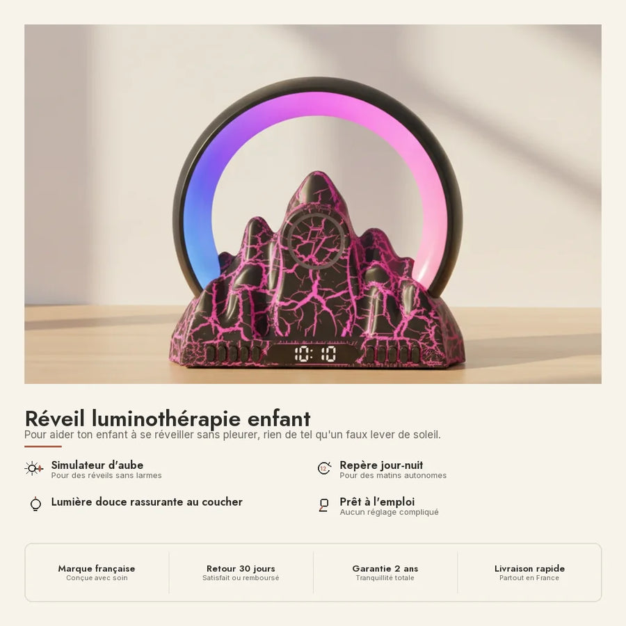Réveil luminothérapie enfant