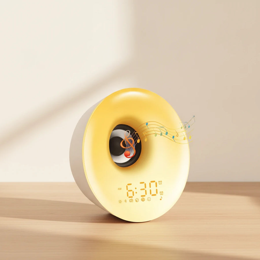 Réveil luminothérapie à lumière douce