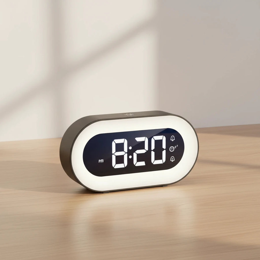 Réveil numérique design LED