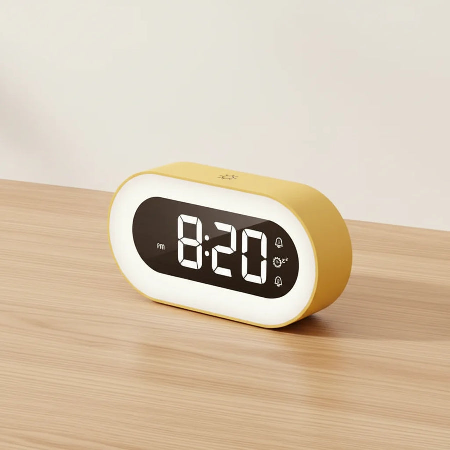 Réveil numérique design LED