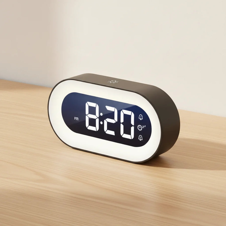 Réveil numérique design LED