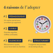 Quatre raisons d'adopter le réveil pédagogique enfant