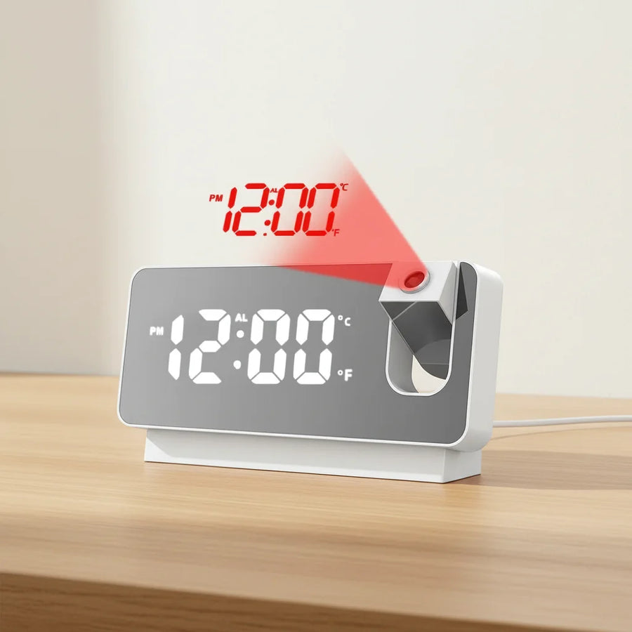 Réveil projecteur USB