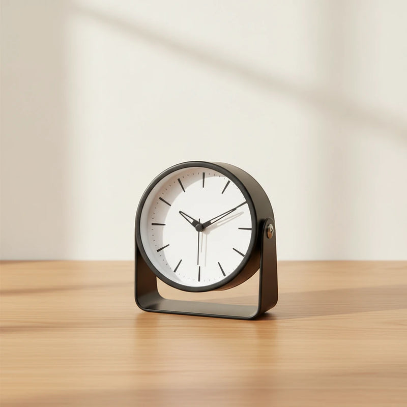 Réveil silencieux sans tic-tac multicolore