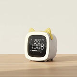Réveil veilleuse chat