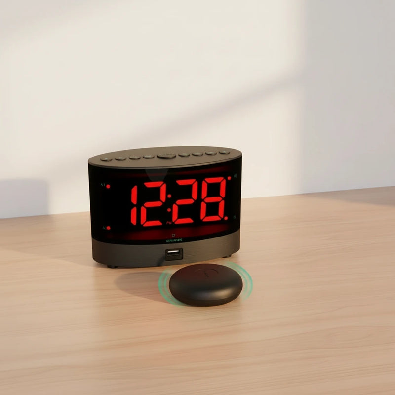 Réveil vibrant pour sommeil profond
