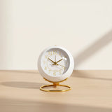 Réveil vintage blanc