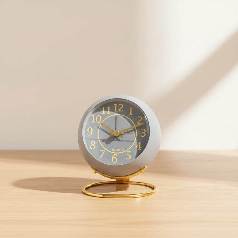 Réveil vintage bleu
