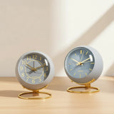 Réveil vintage bleu