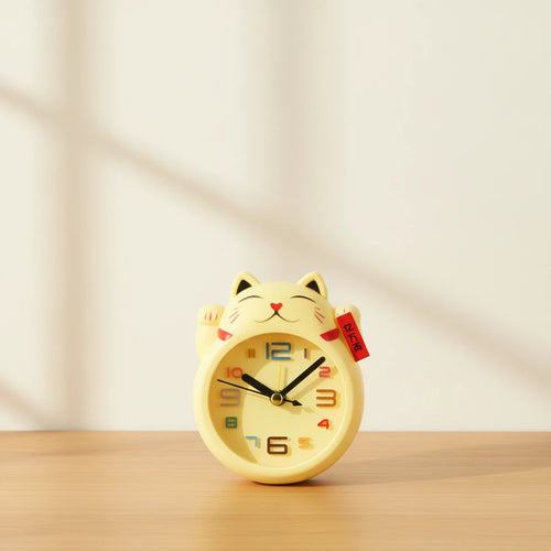 Réveil enfant chat de chevet