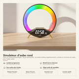 Simulateur d'aube rond